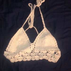 Crochet bra/bralette